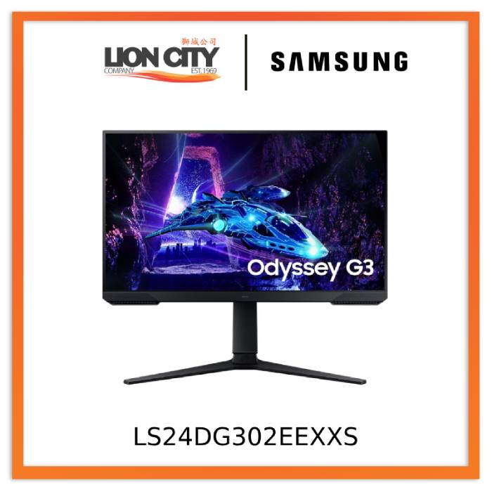 Samsung LS24DG302EEXXS 24" Odyssey G3 G30D FHD 180Hz Gaming Monitor