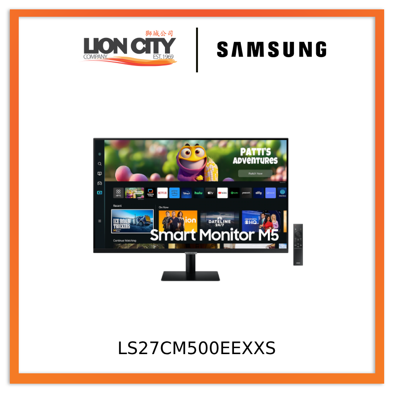 Samsung LS27CM500EEXXS/LS27CM501EEXXS 27" Smart Monitor M5