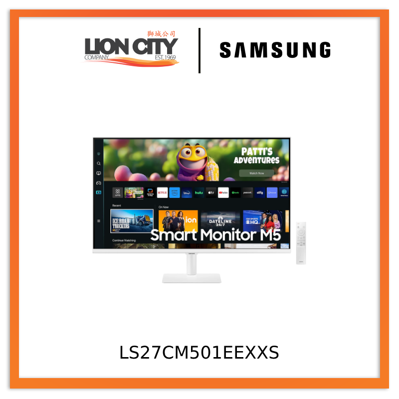 Samsung LS27CM500EEXXS/LS27CM501EEXXS 27" Smart Monitor M5