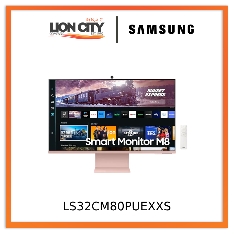 Samsung LS32CM80GUEXXS 32" Smart Monitor M8 Green
