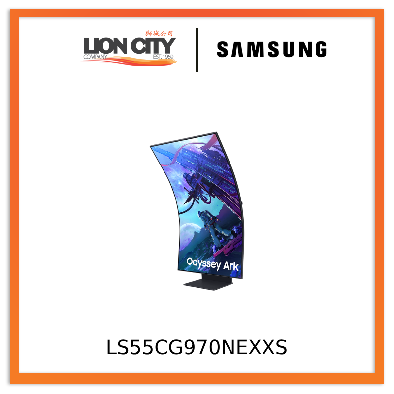 Samsung LS55CG970NEXXS 55" Odyssey Ark 2 G97NC UHD 165Hz Gaming Monitor
