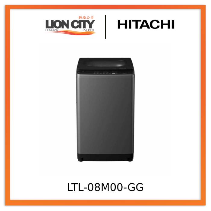 Hitachi  LTL-08M00-GG Top Load Washer