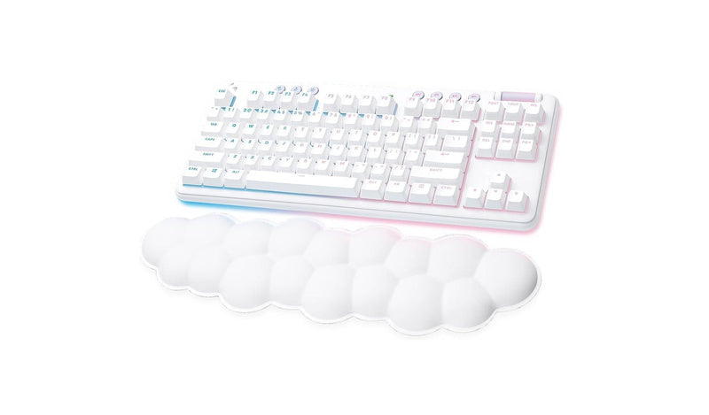 Logitech G715 LIGHTSPEED Wireless GX Red Gaming Keyboard White Mist Aurora