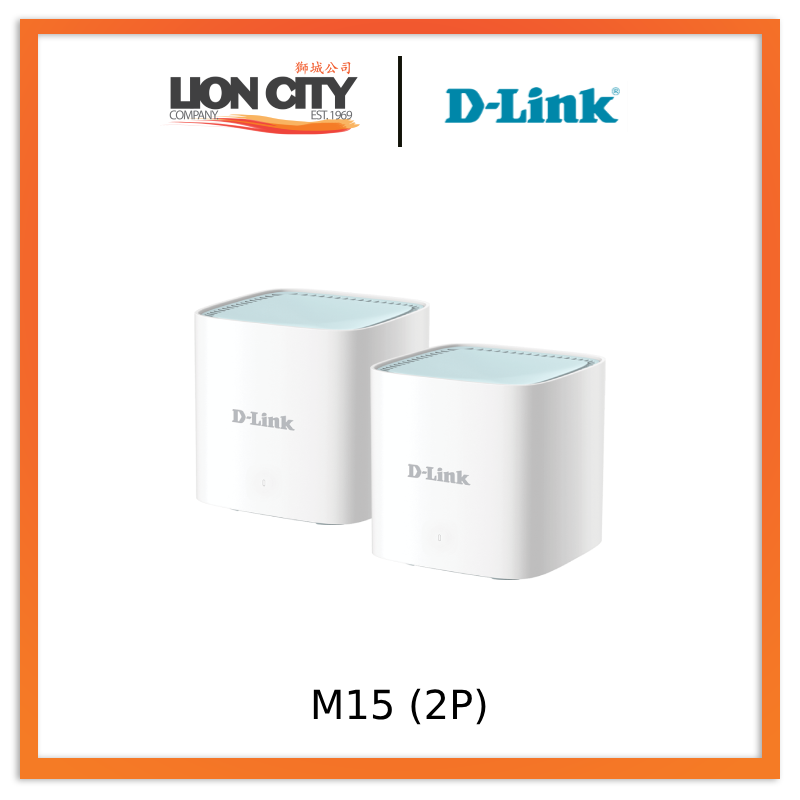 D-Link M15 (2P) AX1500 Mesh System