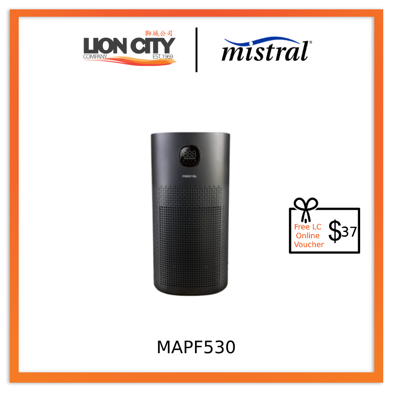 Mistral MAPF530 Air Purifier with Remote Control * Free $37 LC Online Voucher