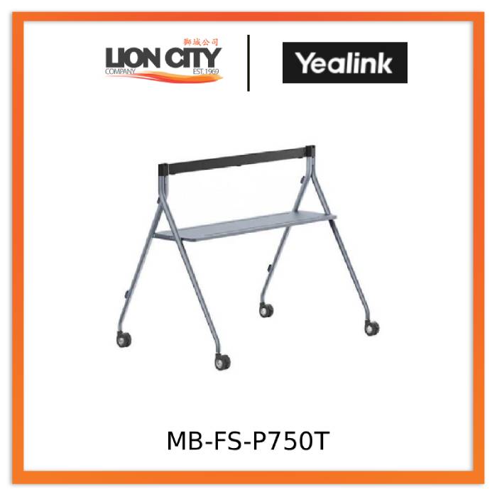 Yealink MB-FS-P750T FloorStand with tray for Meeting Board 75 Pro "Contact for Price"