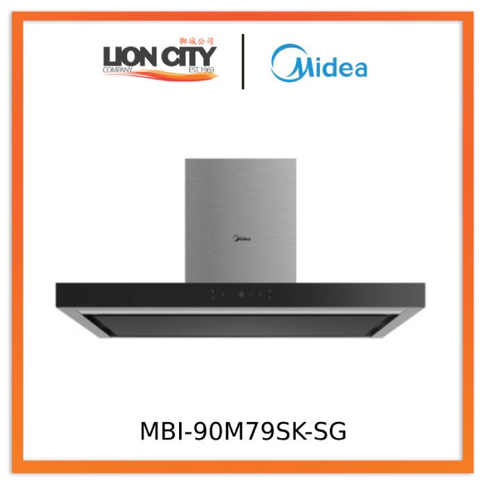 Midea MBI-90M79BK-SG / MBI-90M79SK-SG Chimney Hood