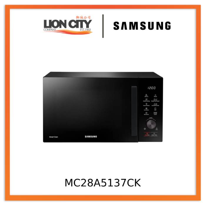 Samsung MC28A5137CK 28L Microwave Oven With Slim Fry