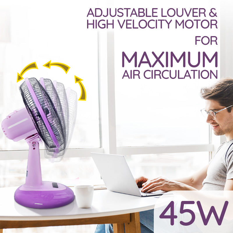 My Choice 30.5cm 40W Desk Fan MC303
