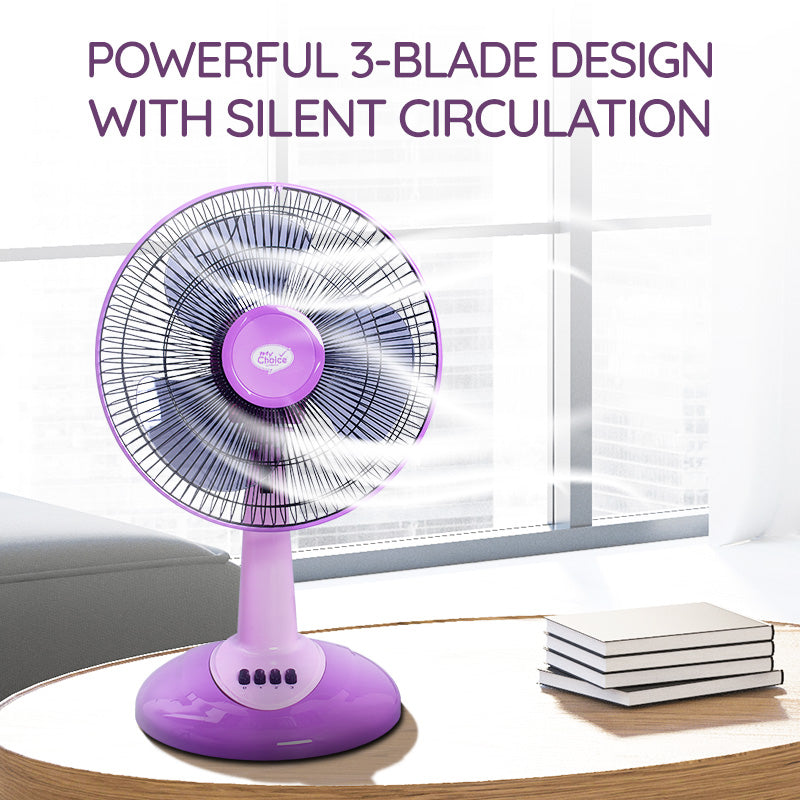 My Choice 30.5cm 40W Desk Fan MC303
