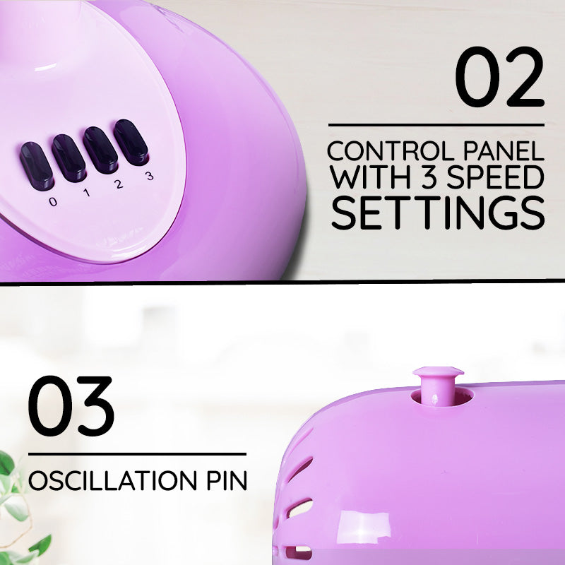 My Choice 30.5cm 40W Desk Fan MC303