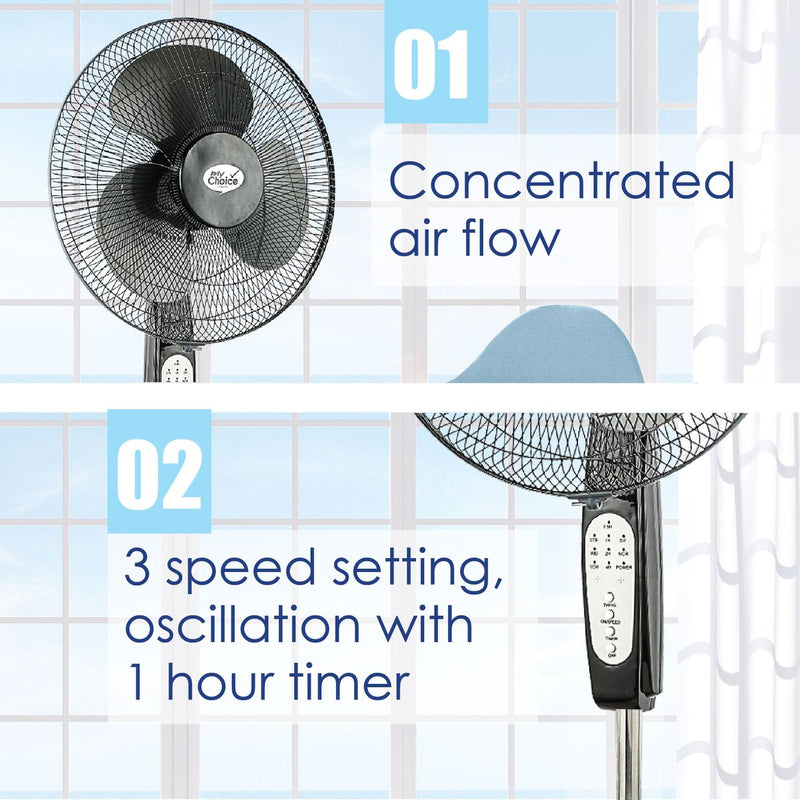 My Choice Stand Fan MC408R