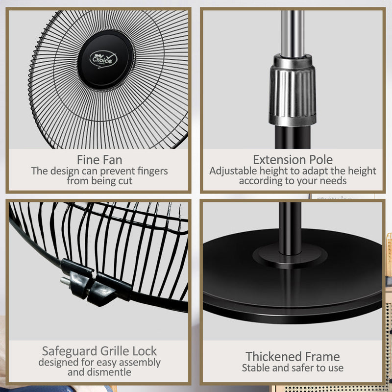 My Choice 16" Stand Fan MC40