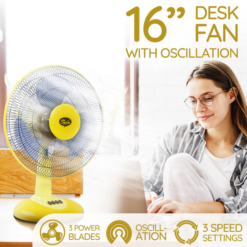 My Choice 16" Desk Fan MC505
