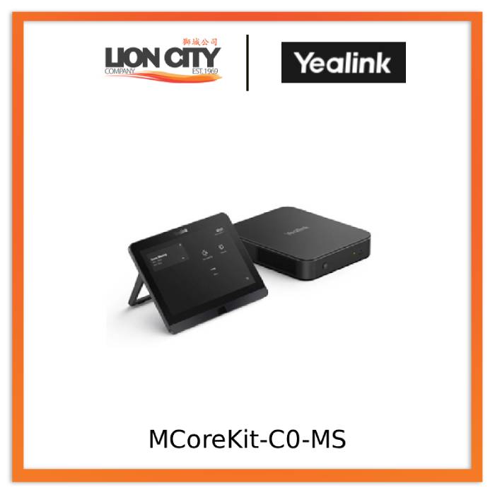 Yealink MCoreKit-C0-MS Native Microsoft Teams Rooms System Base Kit