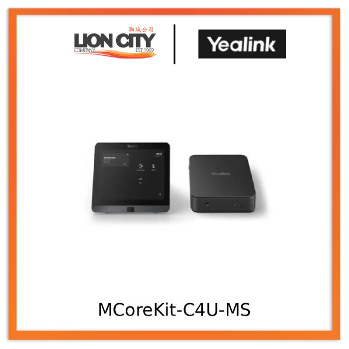 Yealink McoreKit-C4U-MS Video Conferencing System
