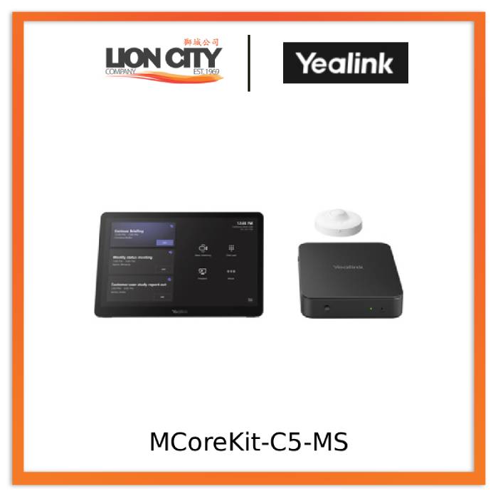 Yealink MCoreKit-C5-MS Native Microsoft Teams Rooms System Base Kit "Contact for Price"