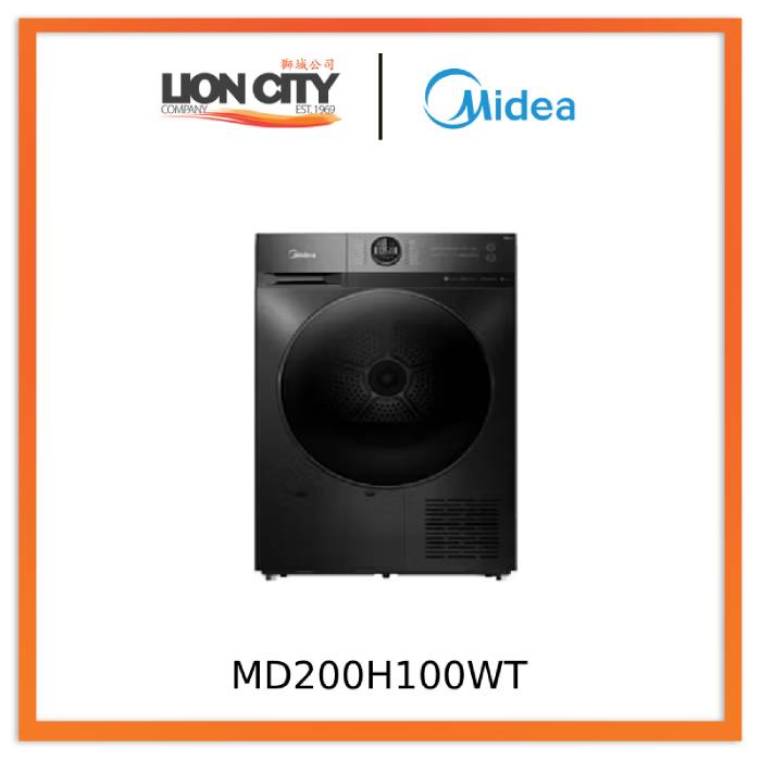 Midea MD200H100WT Heat Pump Dryer -10kg