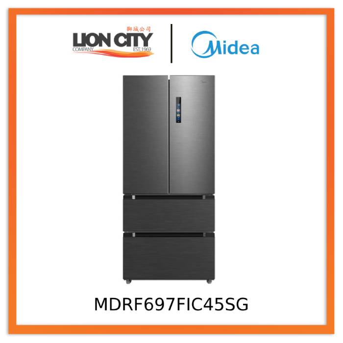 Midea MDRF697FIC45SG 516L Multi-Door Fridge