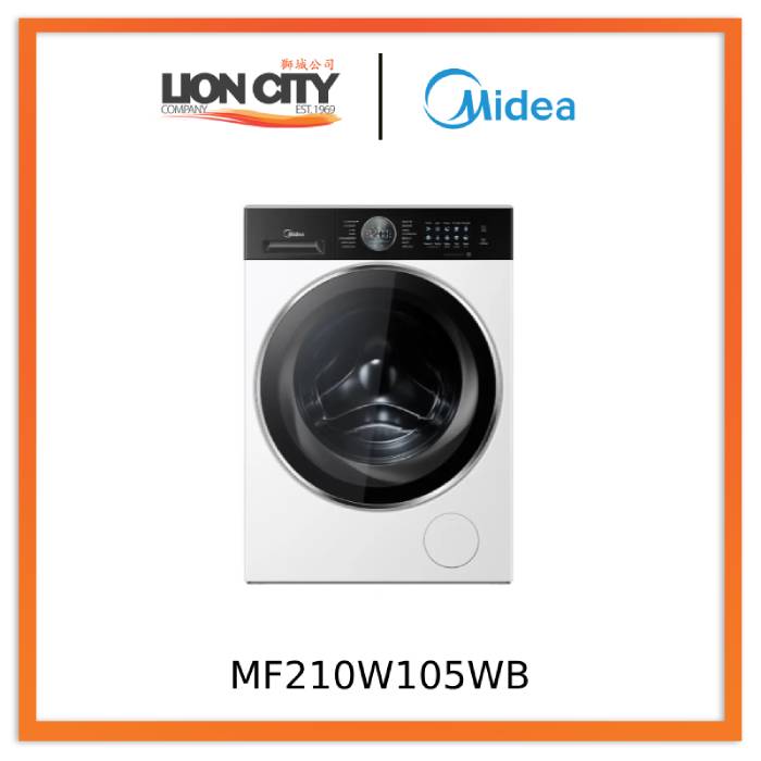 Midea MF210W105WB Front Load Washing Machine 10.5KG