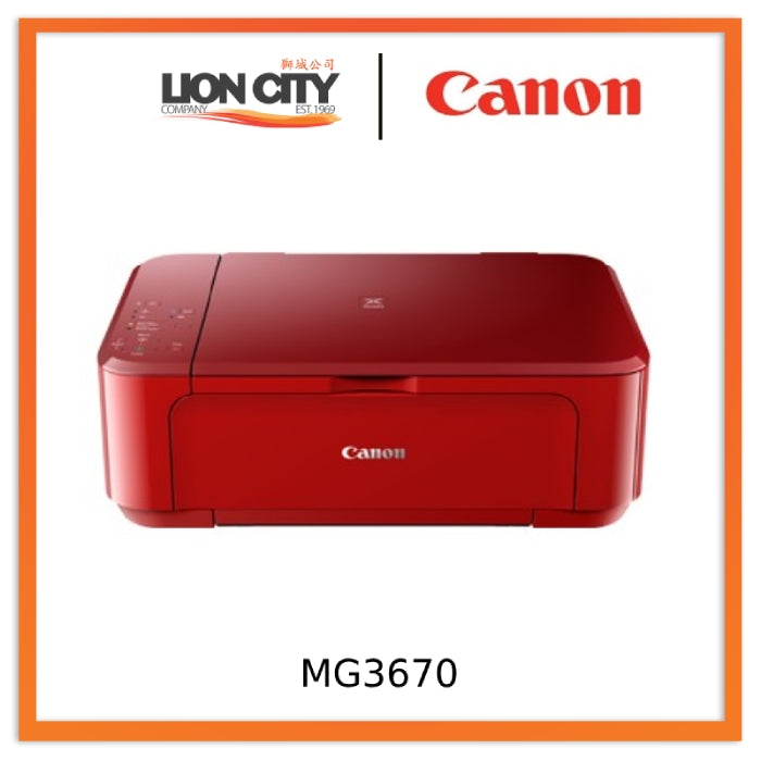 Canon MG3670 Inkjet Printer