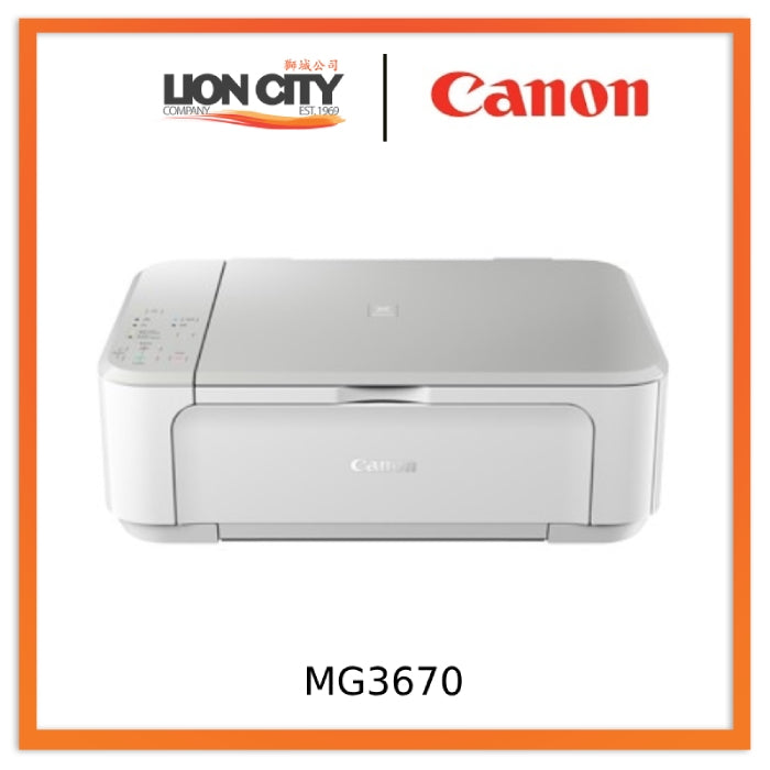 Canon MG3670 Inkjet Printer