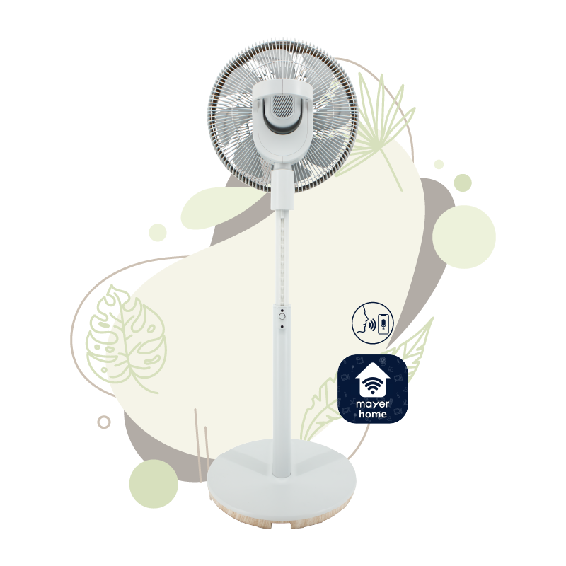 Mistral 14" BLDC High Velocity Stand Fan with WiFi MHV1424DRW-G