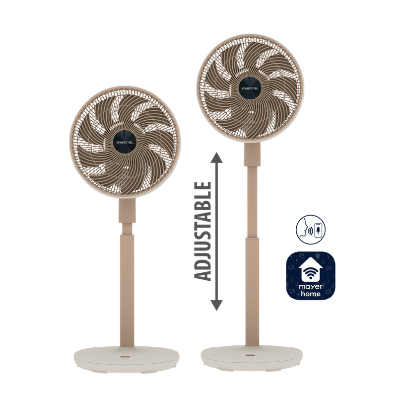 Mistral 12" BLDC Stand Fan MHV9812DRW