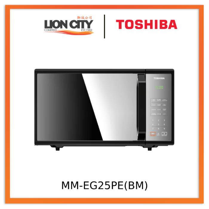 Toshiba MM-EG25PE(BM) 25L 2in 1 Grill + Microwave Oven