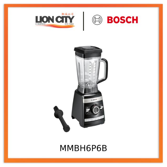 Bosch MMBH6P6B High speed blender VitaBoost 1600 W Black