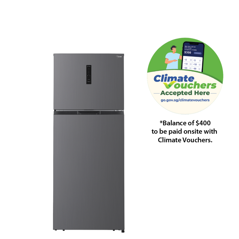 Mayer 415L 2-Door Top Mount Freezer Fridge MMFT400MG
