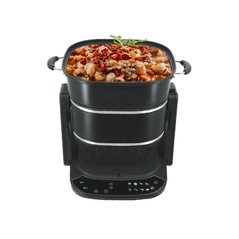 Mayer 4.5L 3-in-1 Glass Air Fryer with Grill MMGAF459G
