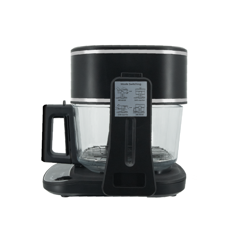 Mayer 4.5L 3-in-1 Glass Air Fryer with Grill MMGAF459G