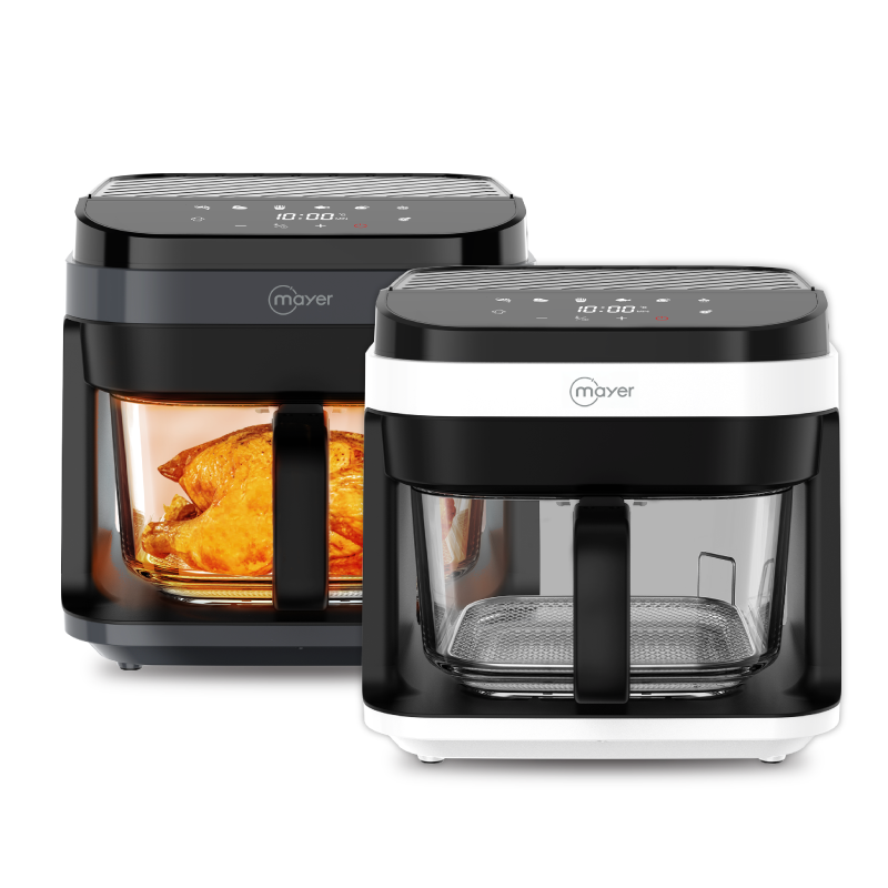 Mayer 5.5L Digital Glass Air Fryer MMGAF539D