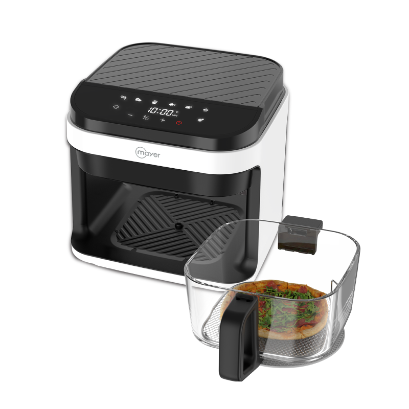 Mayer 5.5L Digital Glass Air Fryer MMGAF539D