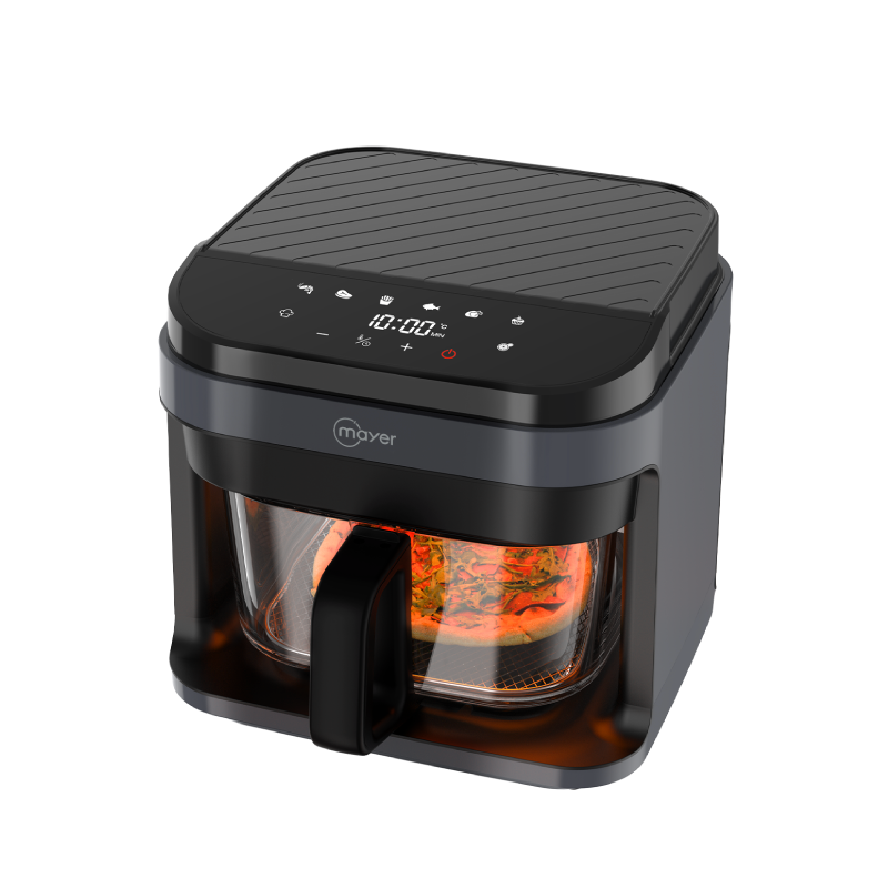 Mayer 5.5L Digital Glass Air Fryer MMGAF539D