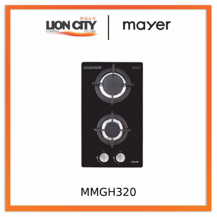 Mayer MMGH320 30 cm 2 Burner Domino Gas Hob