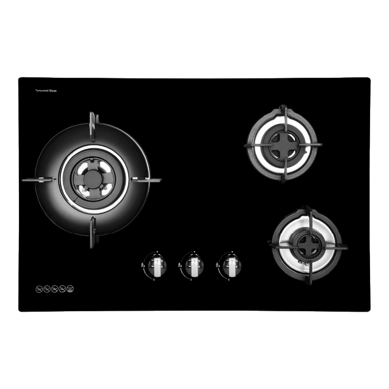Mayer 75cm 3 Burners Glass Gas Hob MMGH7503HI
