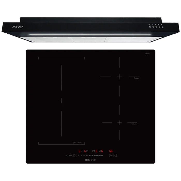Mayer Induction Hob and Hood Bundle MMIH603FZ MMSI900LEDHS