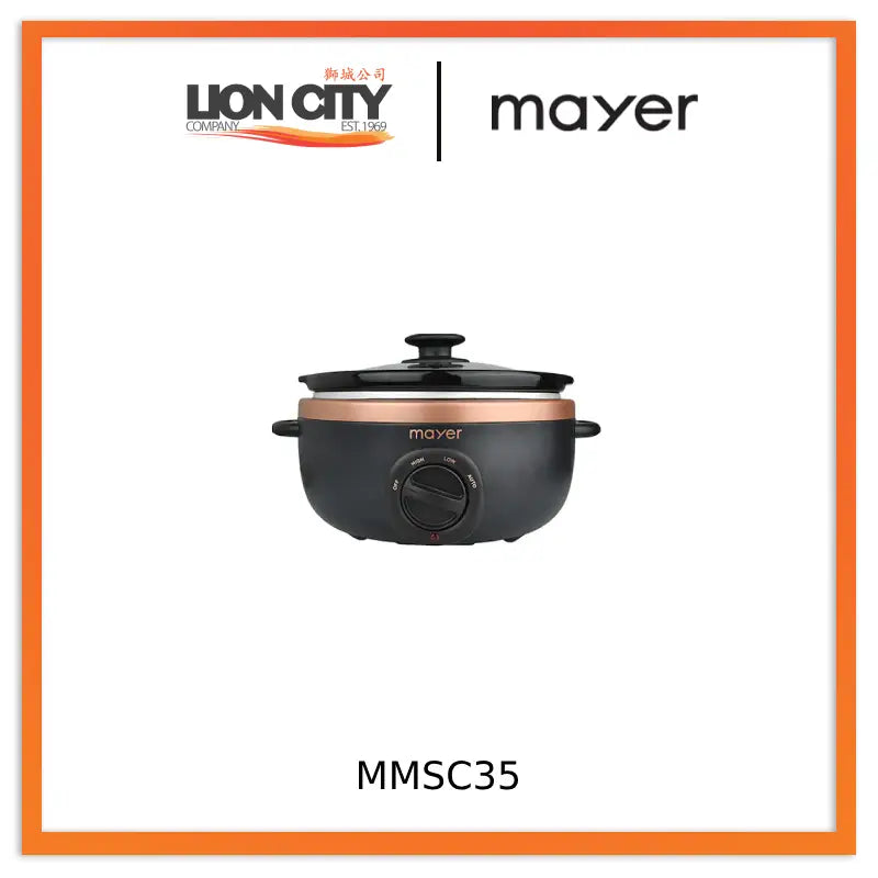 Mayer MMSC35 3.5 L Electric Slow Cooker