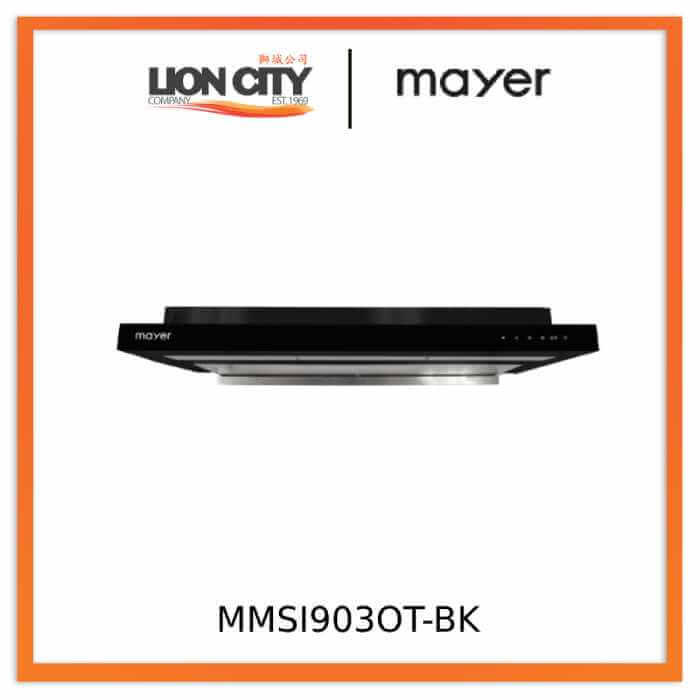 Mayer MMSI903OT-BK/SL 90 Cm Semi-integrated Hood With Oil Tray