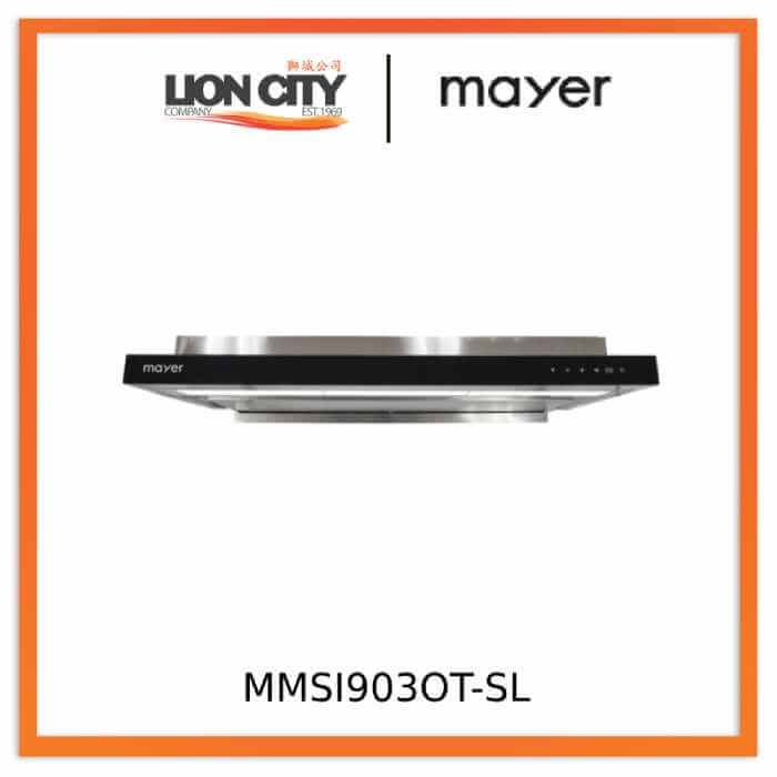 Mayer MMSI903OT-BK/SL 90 Cm Semi-integrated Hood With Oil Tray
