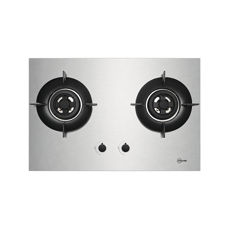 Mayer 75cm 2-Burner Stainless Steel Gas Hob MMSS7502HI