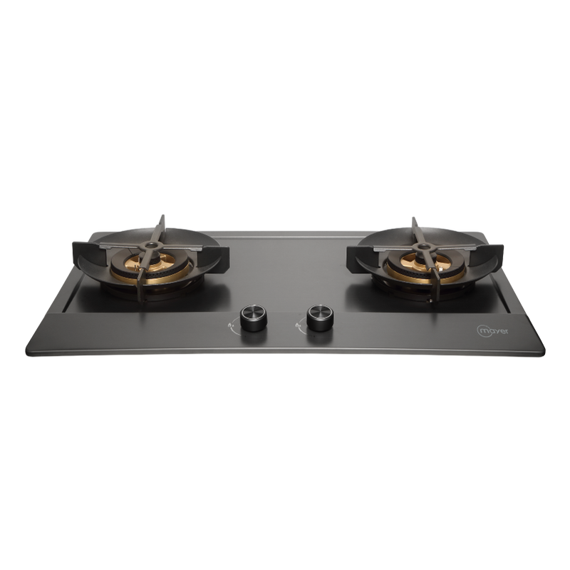 76cm Stainless Steel 2 Burner Gas Hob