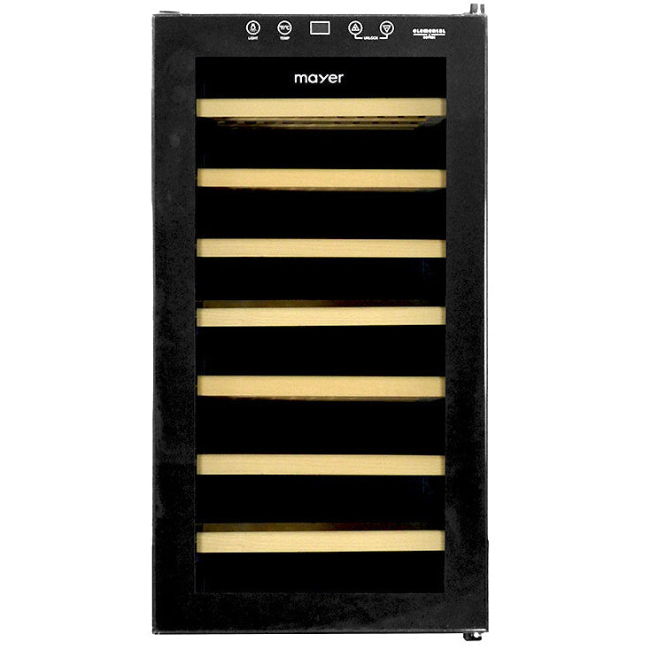 Mayer 28 Bottles Single Zone Wine Chiller MMWC28MAG-WD
