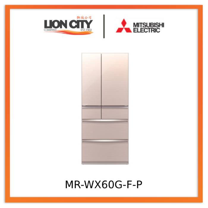 Mitsubishi MR-WX60G-W-P/MR-WX60G--BR-P/MR-WX60G--F-P 6 Door Fridge