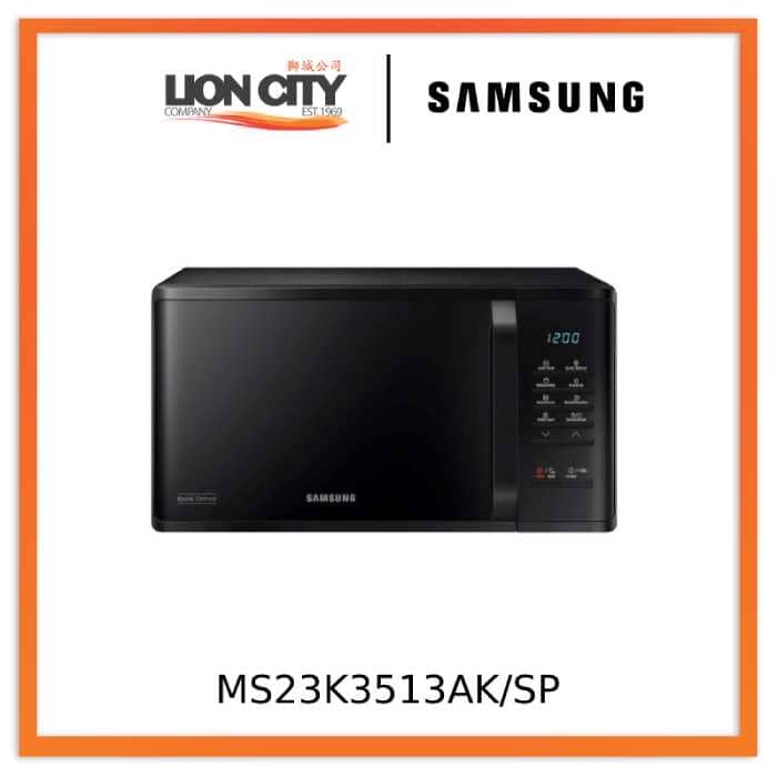 Samsung MS23K3513AK/SP, Solo Microwave Oven, 23L
