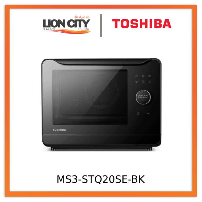 Toshiba MS3-STQ20SE(BK) / MS3-STQ20SE(WH) Steam Oven, 20L