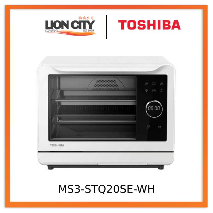 Toshiba MS3-STQ20SE(BK) / MS3-STQ20SE(WH) Steam Oven, 20L