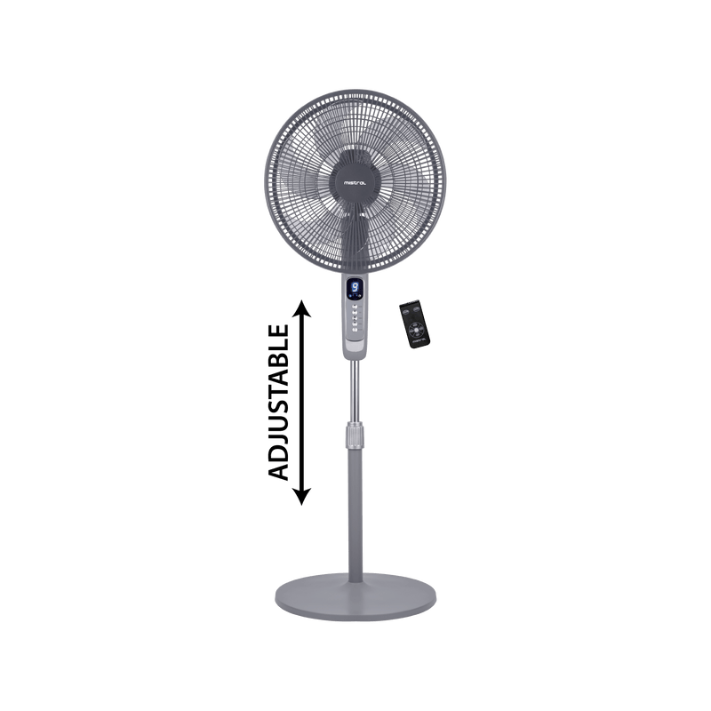 Mistral 40.6cm BLDC Stand Fan With Remote Control MSF1612DR-GY